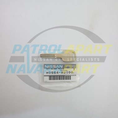 Genuine Nissan Patrol GU TD42 DX Type Blank Master Key