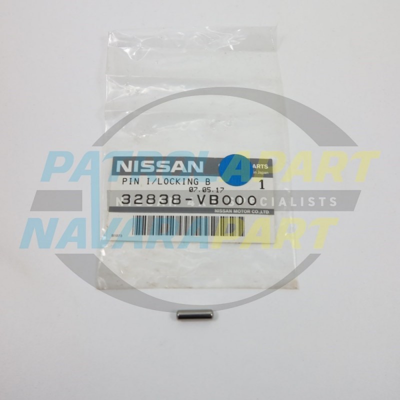 Genuine Nissan Patrol GU Manual Trans Selector Shaft Small Locking Pin