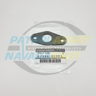 Genuine Nissan GQ TD42 Oil Cooler gasket with No Oring