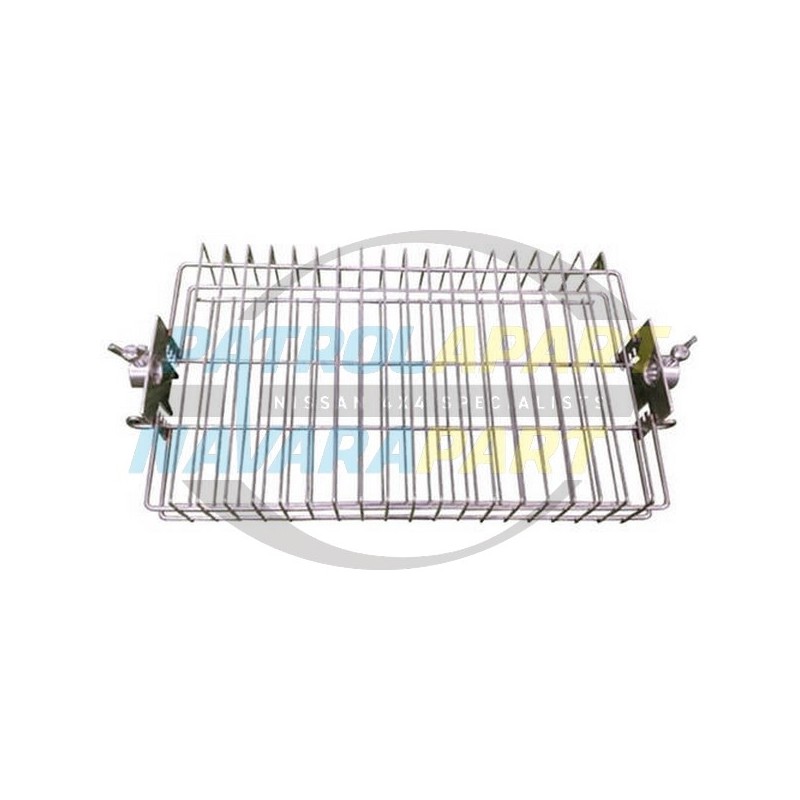 Auspit Rotisseries Adjustable Basket for Butterfly meats, chicken wings, sausages etc
