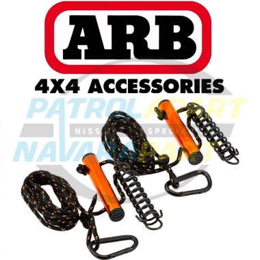 ARB Guy Rope Set with Carabiner Twin Pack