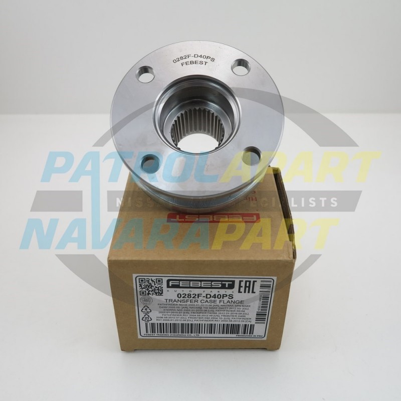 Transfer Case Front Output Seal Flange Suit Nissan Navara D40 Transfer Case
