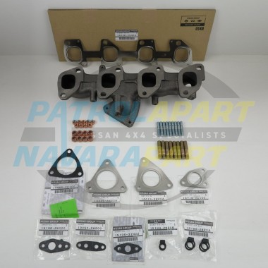 NEW Genuine ZD30 Manifold & Gaskets with NonGen Studs & Nuts For Nissan Patrol GU Y61