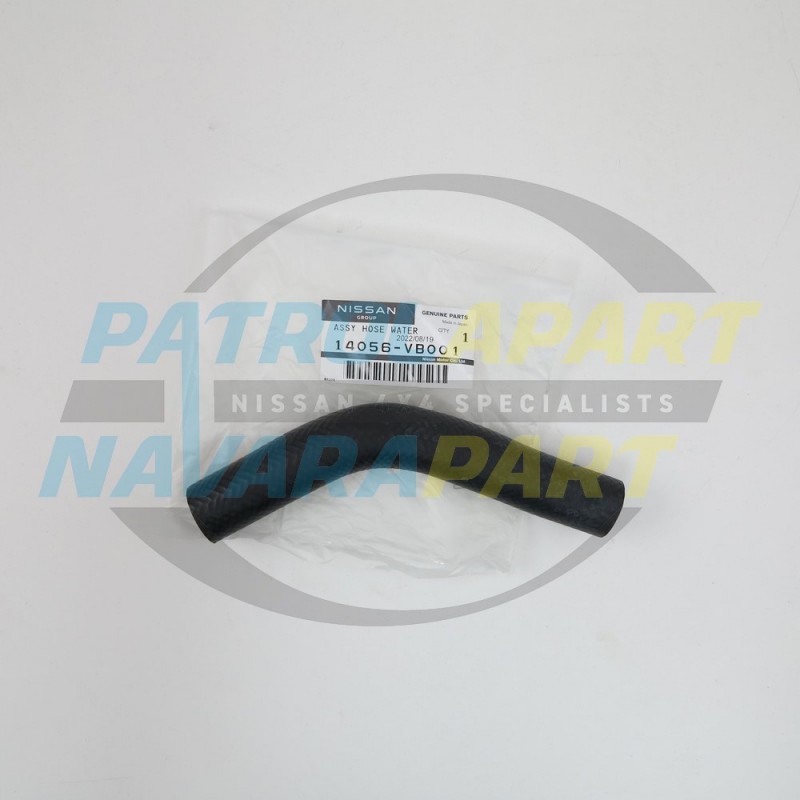 Genuine Nissan Patrol GU TB45 Bypass Water Hose to Thermostat Housing