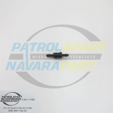 Injector Bleed Off Return One-way Non Return Valve Suit Nissan Patrol GU ZD30CR