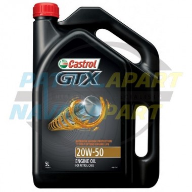 Castrol GTX 20W50 Engine Oil 5L
