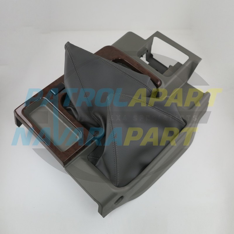 Shifter Surround Suit Nissan Patrol GU ST Series 1-3 Woodgrain Manual Gearstick