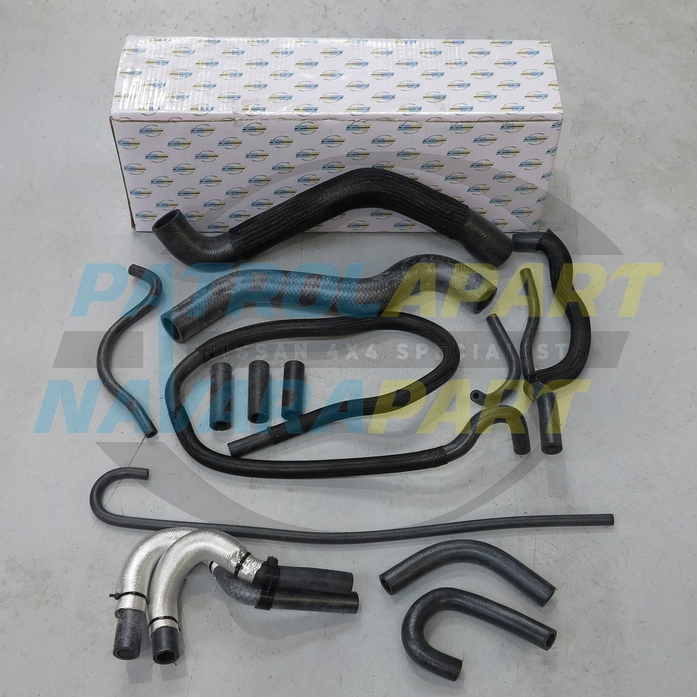 Heater & Radiator Cooling Hose kit for Nissan Patrol GU Y61 with ZD30 CR