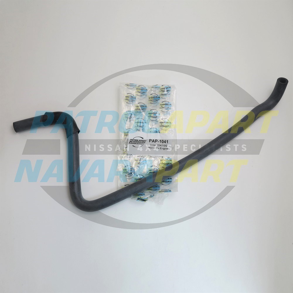 Heater Hose Engine to heater suits Nissan Patrol GQ Y60 TD42