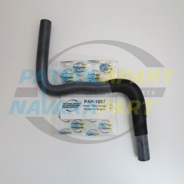 Heater Hose Heater to Engine Suits Nissan Patrol TB42s Carby