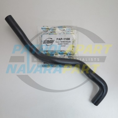 Heater Inlet Hose Suit Nissan Patrol GU TB45/TB48  - Engine to Joiner
