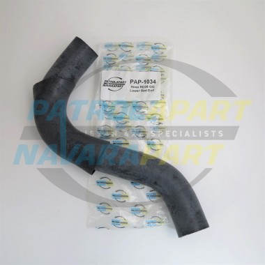 Radiator Hose Lower at Radiator End Suits Nissan Patrol Y60 GQ RD28T