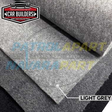 Automotive 4 Way Stretch Carpet 1x2m Light Grey