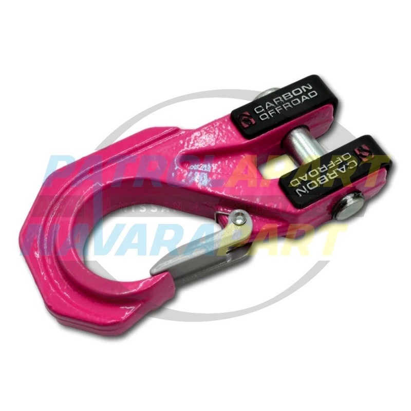 Carbon Offroad Mega Pro Winch Hook Pink