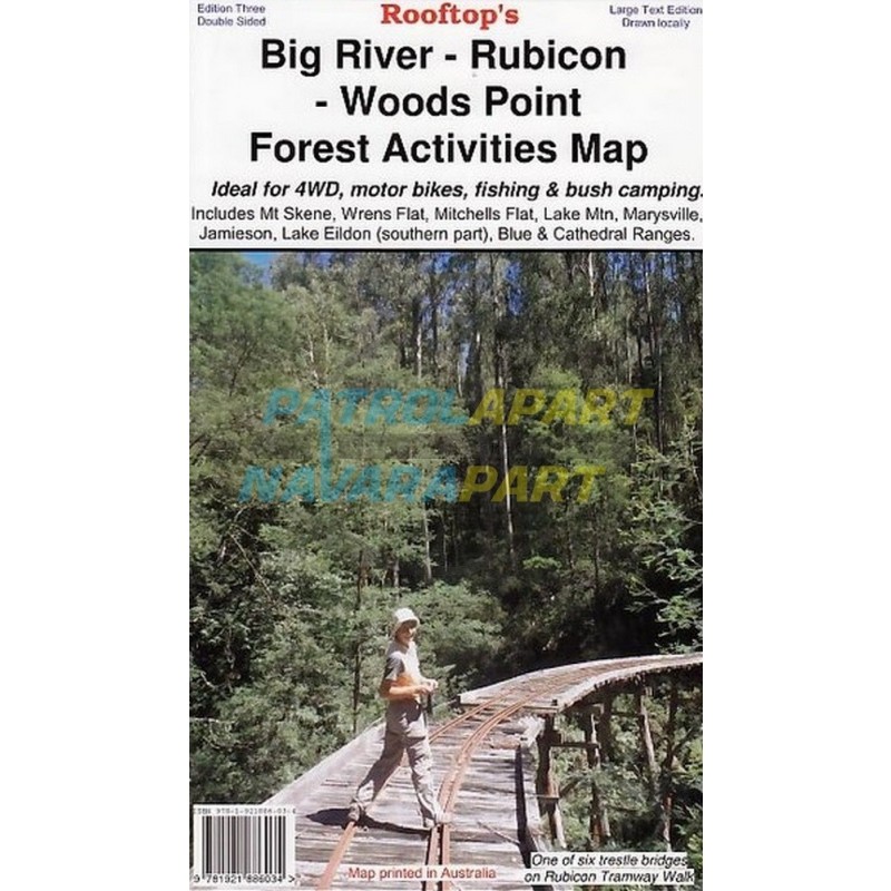Big River Rubicon Sheepyard Forest Activities Rooftop Map