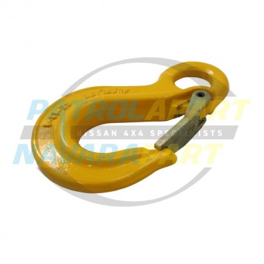 Winch Recovery Hook Large Yellow suit Warn, VRS, Runva, Carbon