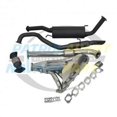TB48 Exhaust System Inc Headers and Cat For Nissan Patrol Y61 GU