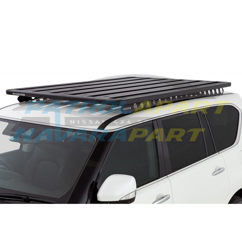 Rhino Rack Pioneer Flat Platform With Backbone Mounts For Nissan Patrol Y62