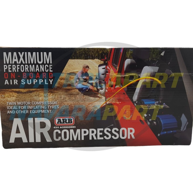ARB Air Compressor Twin Motor On-Board Max Performance 12V