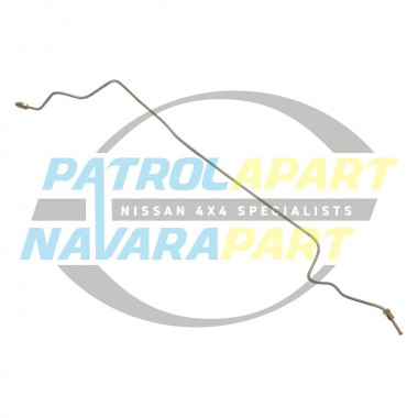 LHF Passenger Side Metal Brake Pipe Suit Nissan Patrol GQ