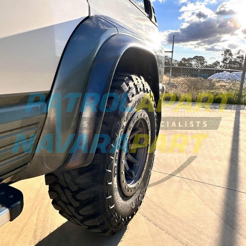 Brand New Set of 4 Plastic Factory Look Flares for Nissan Patrol GQ Y60