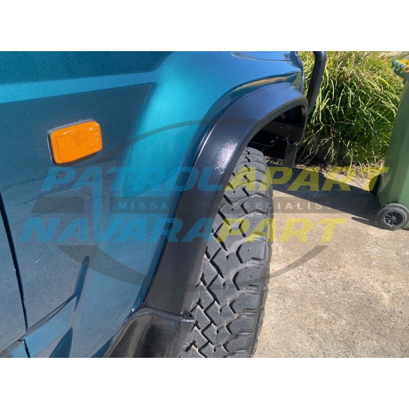 Brand New Set of 4 Plastic Factory Look Flares for Nissan Patrol GQ Y60