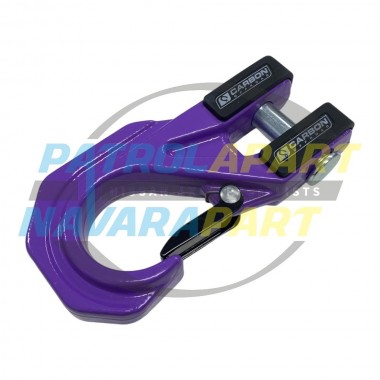 Carbon Offroad Mega Pro Winch Hook Purple