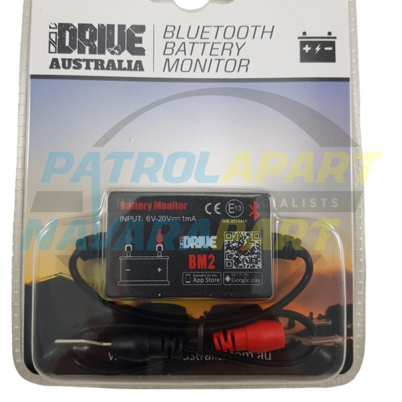 IDRIVE Australia Bluetooth 12V Battery Monitor Alarm