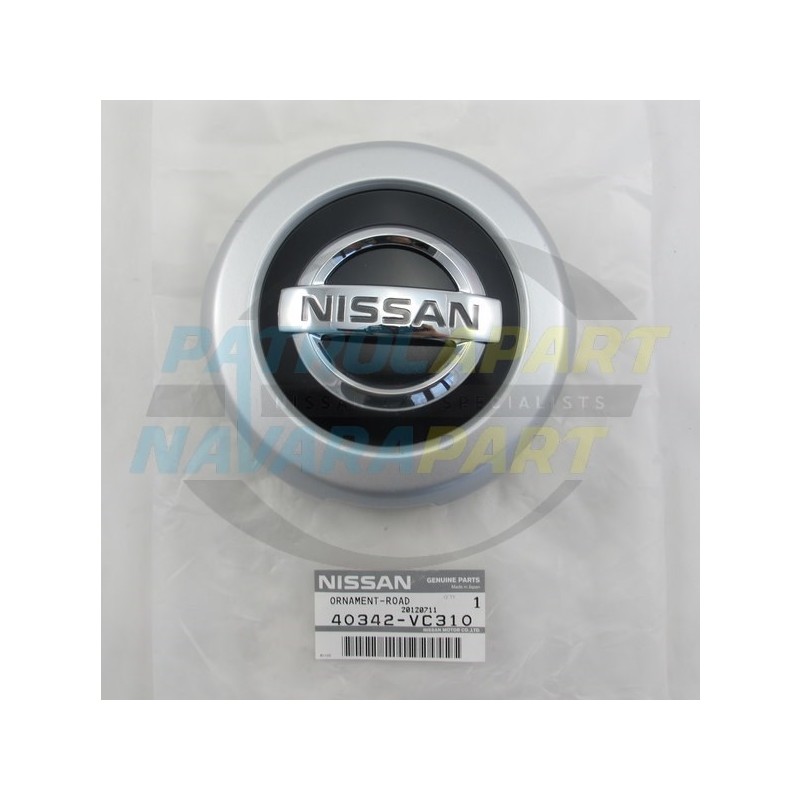 Nissan Patrol GU Y61 Genuine Rear Wheel Hub Cover Cap Alloy