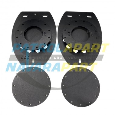 Raised Air Bag Coil Replacement Kit Mounting Plates For Nissan Patrol Y62
