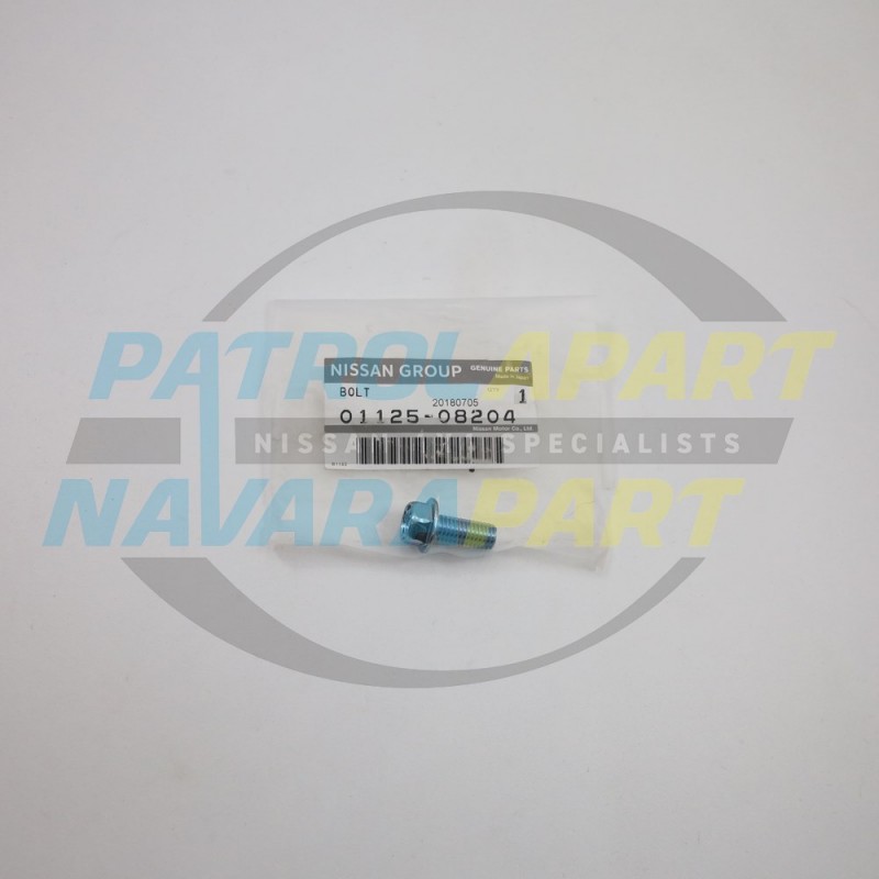 Genuine Nissan Patrol GU Alternator Bracket Bolt ZD30