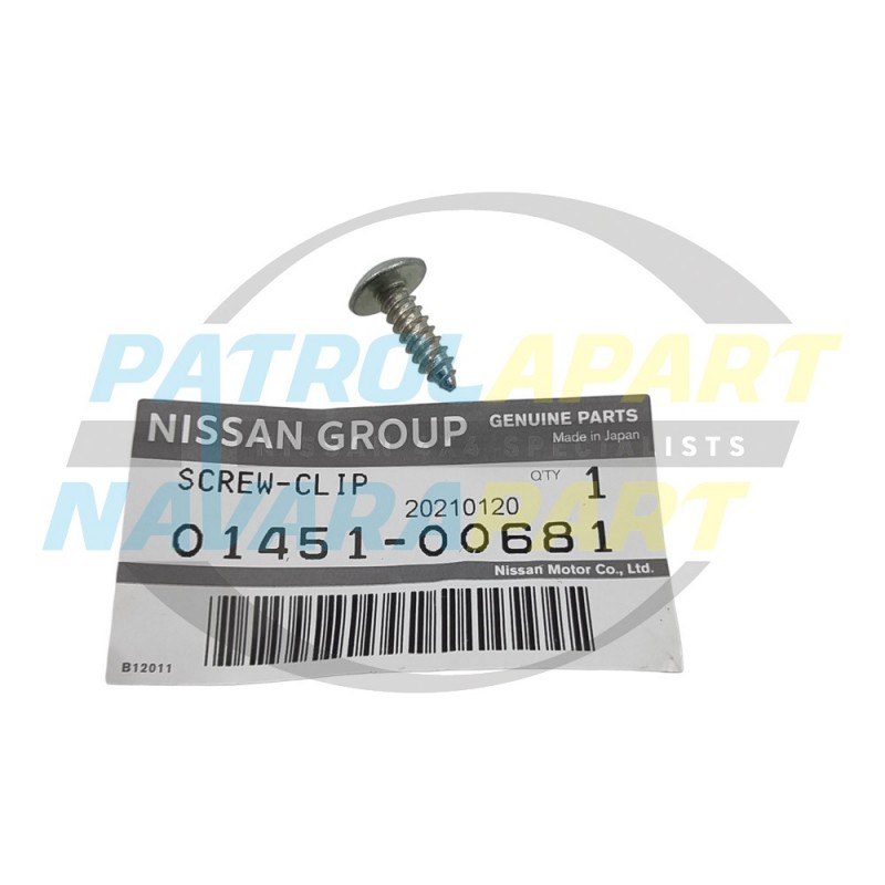 Genuine Nissan Patrol GQ GU Screw for Dash Cluster Console and Many Other Items