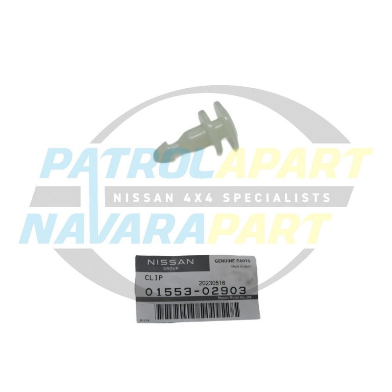 Genuine Nissan Patrol Flare Stud GU White Male