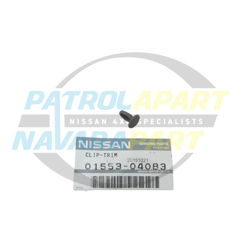 Genuine Nissan Patrol GU Y61 Rear Trim Interior Clip Colour K