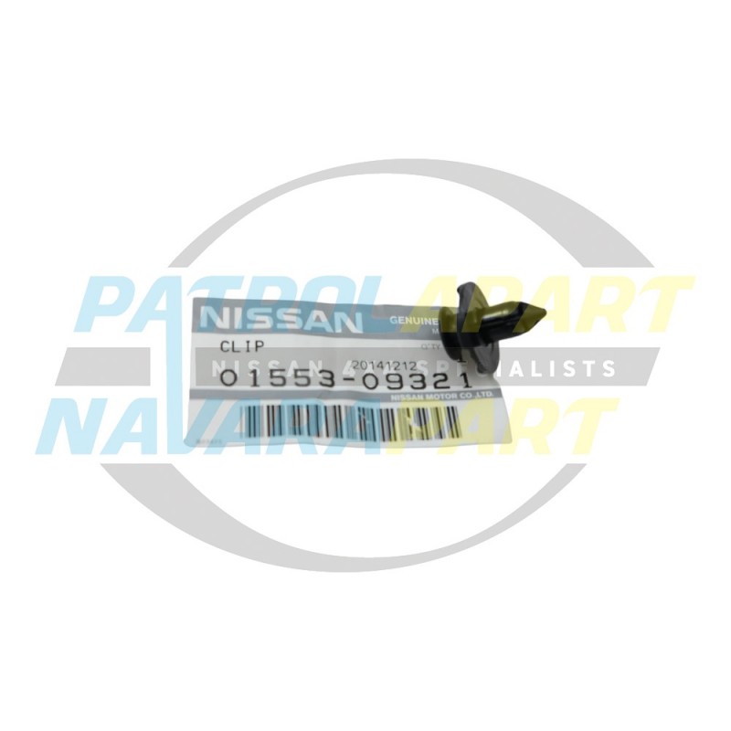 Guard Liner, Grille Retainer & Fuel Filler Stone Guard Clip suits Nissan Patrol GU Y61