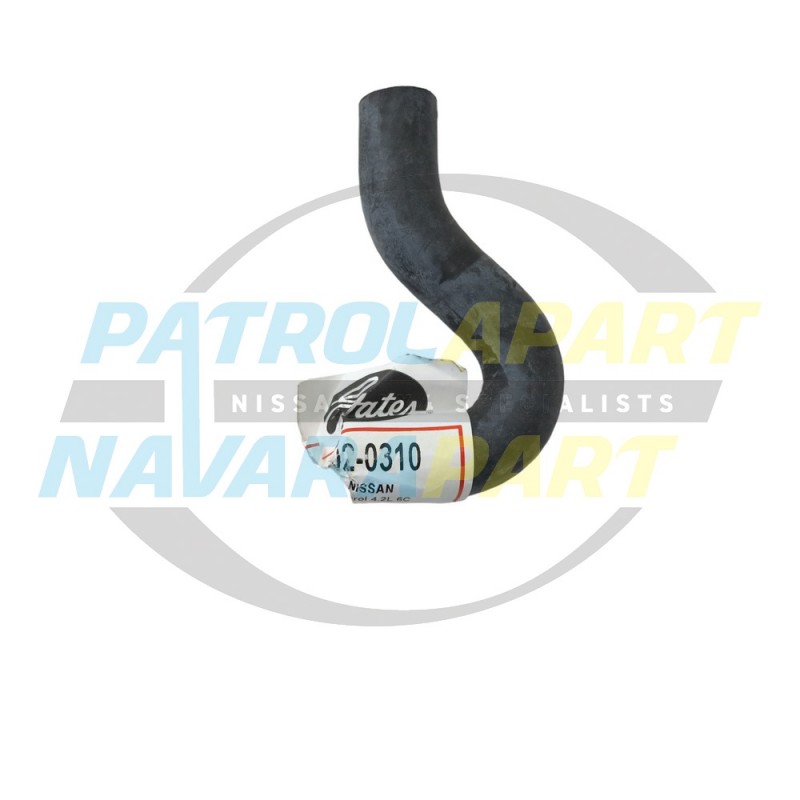 Thermostat to Engine Heater hose Gates suits Nissan Patrol GQ TB42