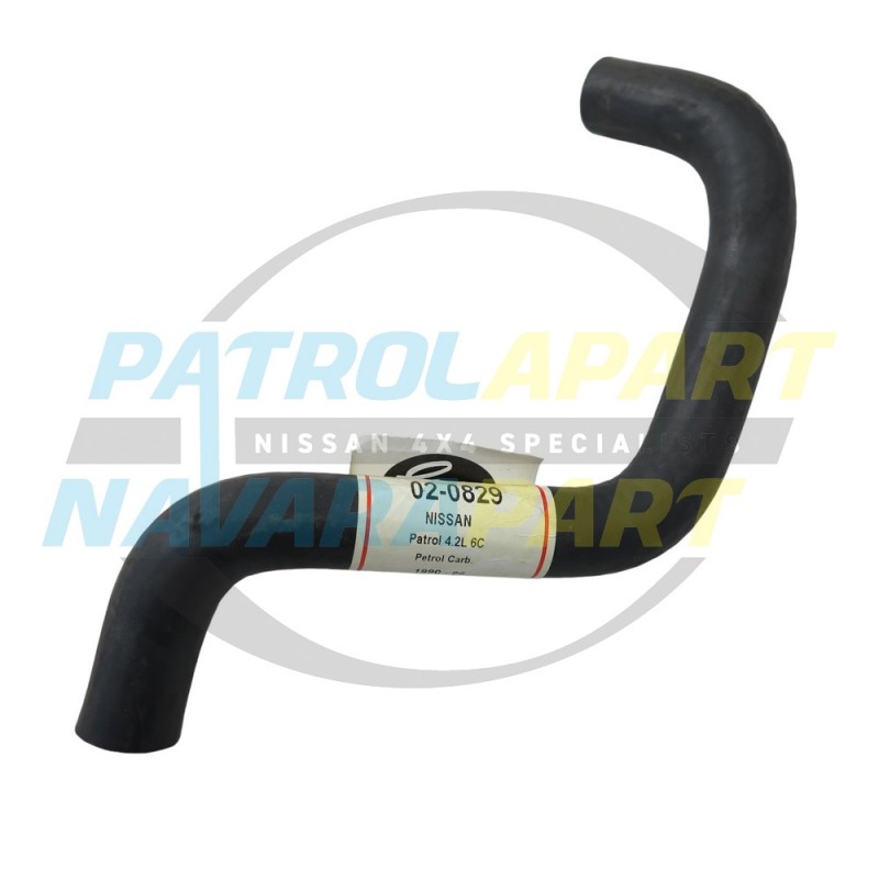 Gates Carby Eng to Heater Hose suits Nissan Patrol GQ TB42