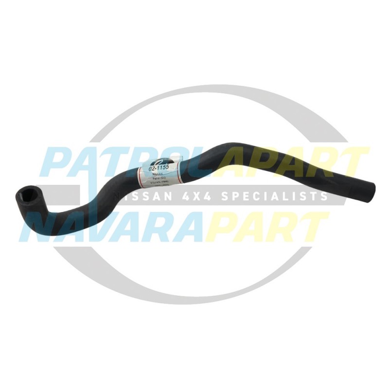 Nissan Patrol GU TB45 Gates Heater Bottom Hose Firewall to Joiner