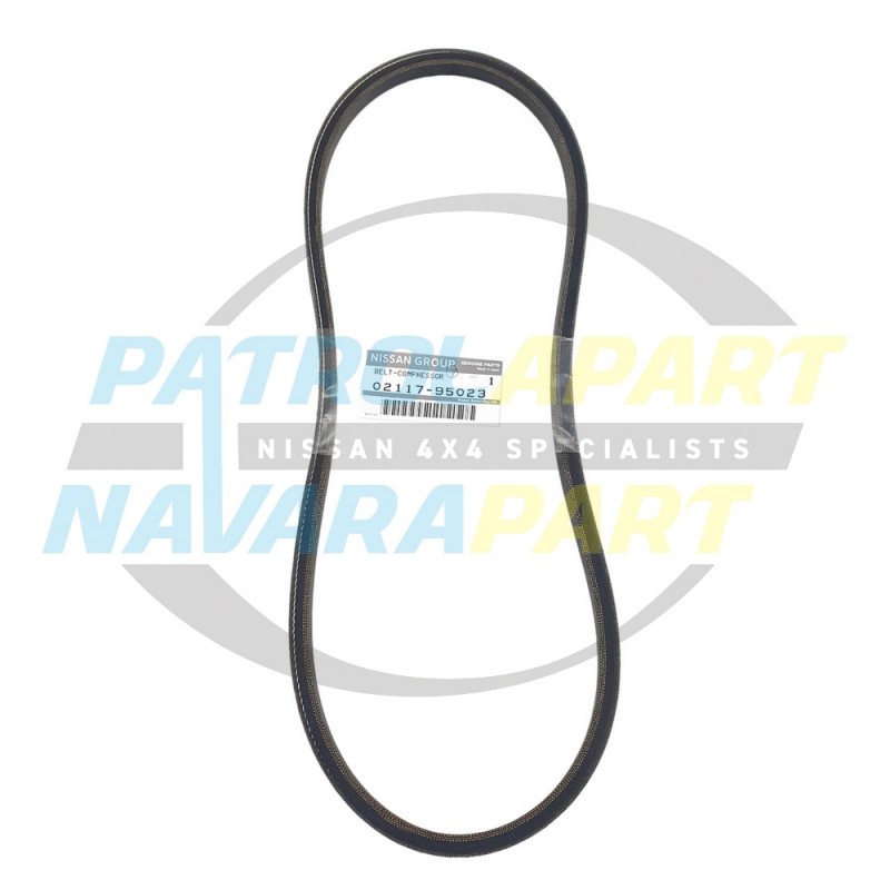 Genuine Nissan Patrol GQ / GU TD42 4.2L A/C AC Air Conditioning Belt