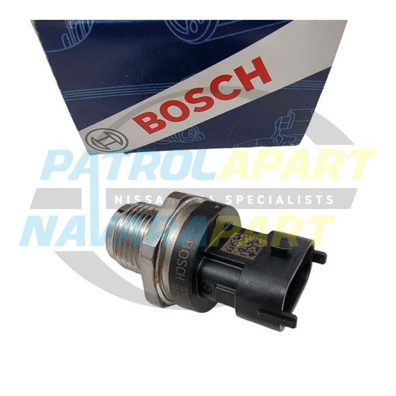 Genuine Bosch Fuel Rail Pressure Sensor fits Nissan Patrol GU Y61 ZD30 CR