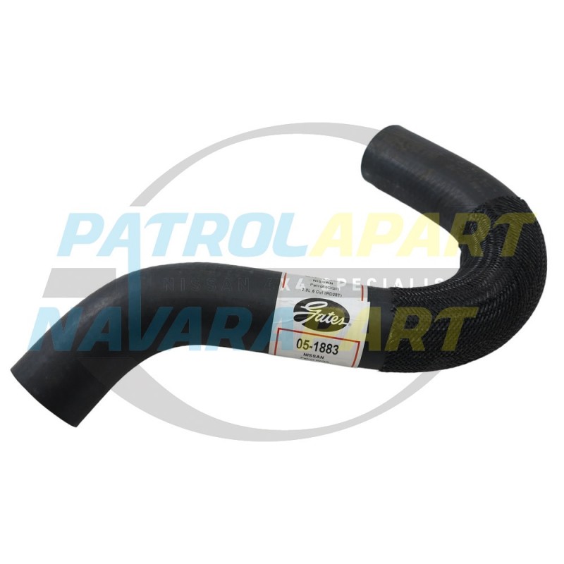 Lower Radiator Hose at Radiator End Suits Nissan Patrol Y60 GQ RD28T