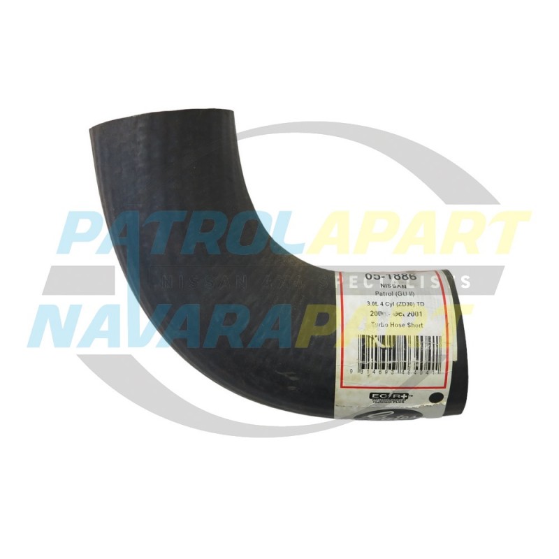 Throttle Body To Intercooler Pipe Hose suits Nissan Patrol GU ZD30