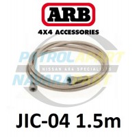 Stainless Braided Compressor Hose 1.5m - ARB Remote Outlet Fitting