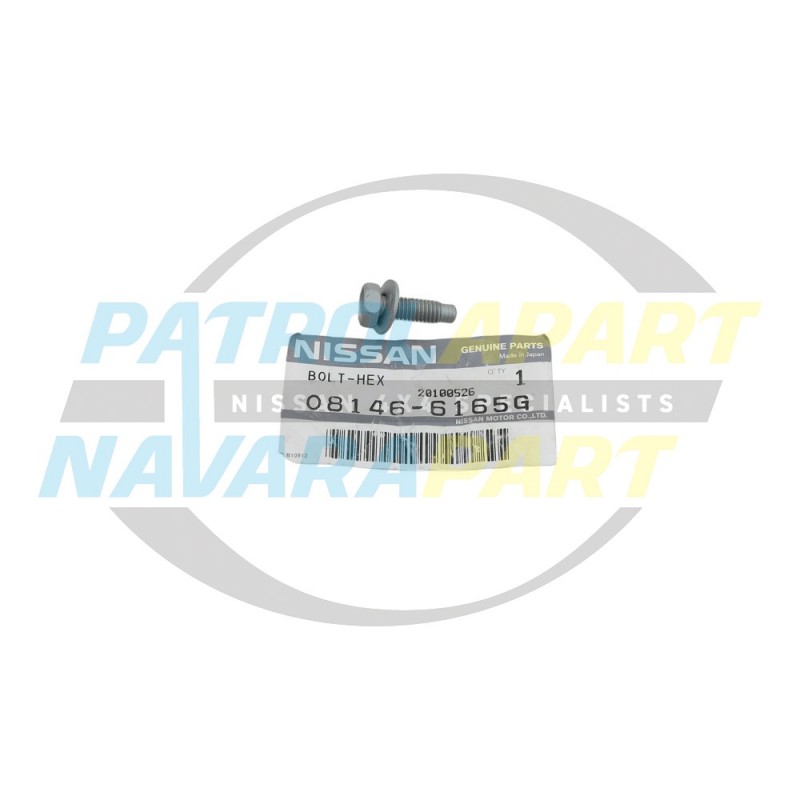 Genuine Nissan Patrol GU Y62 Headlight / Bumper Mounting Bolt