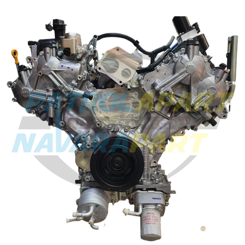 Genuine Nissan Patrol Y62 VK56 BRAND NEW Long Engine Assembly Series 3,4,5