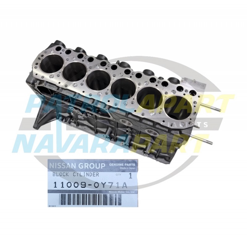 Genuine Nissan Patrol GU Y61 TD42T TD42TI Engine Block