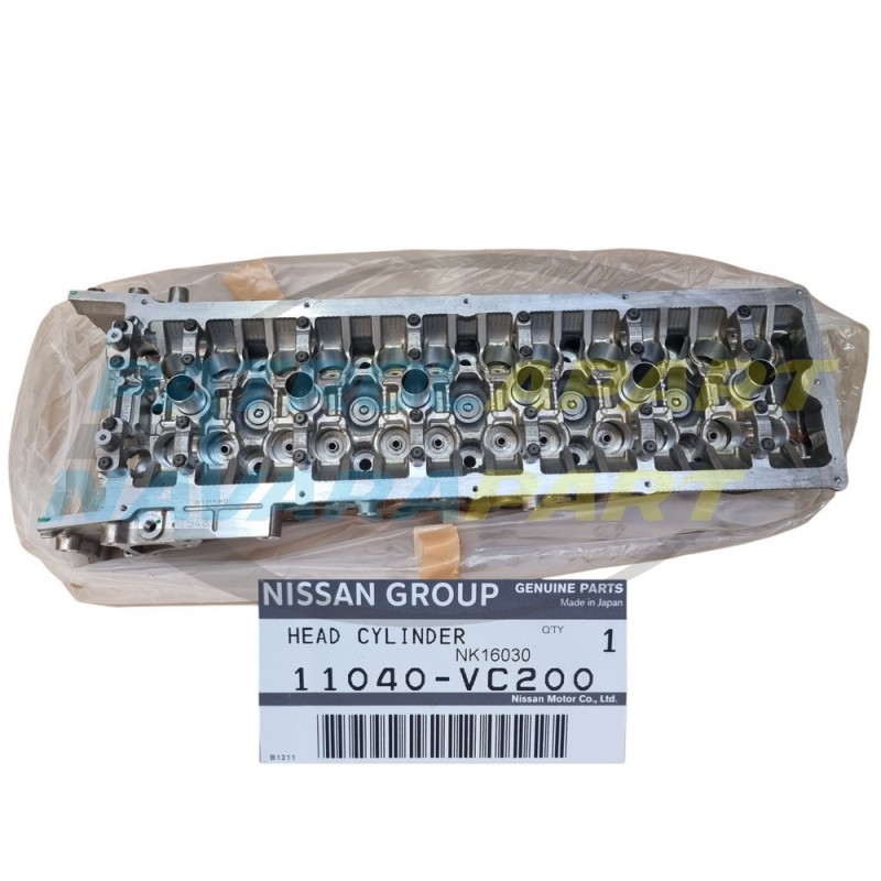 Genuine Nissan Patrol GU Y61 TB48 4.8L Petrol Bare Cylinder Head