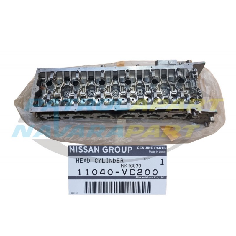 Genuine Nissan Patrol GU Y61 TB48 4.8L Petrol Bare Cylinder Head