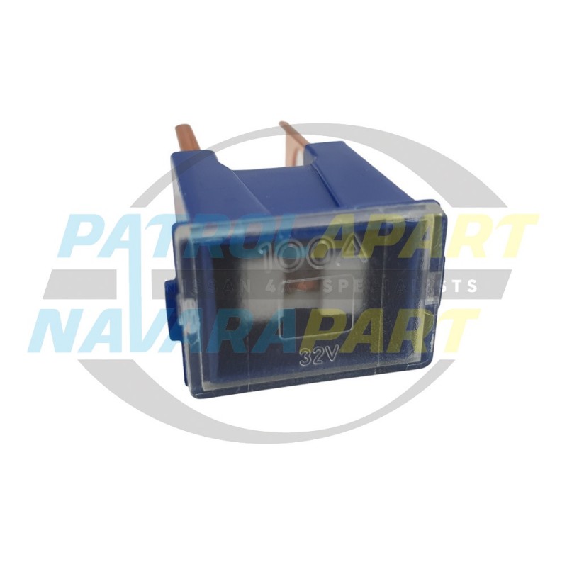 NEW 100A Blue Fuse fits Nissan Patrol GU Y61 ZD30 TD42 TB48 TB45 RD28