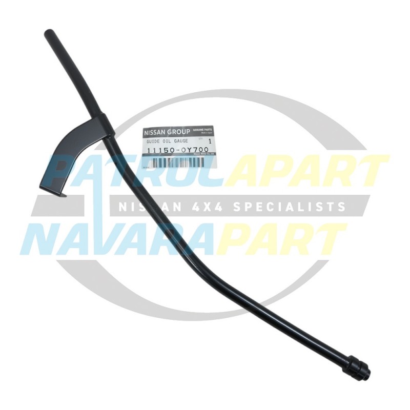 Genuine Nissan Patrol GQ TD42 2/96 on - TD42T Dipstick Tube